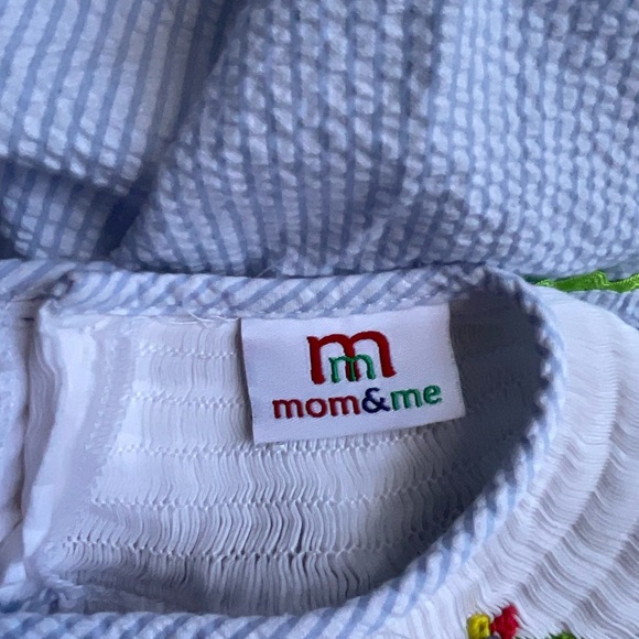 Mom & Me Hand Smocked Embroidered Dress - Picture 5 of 7